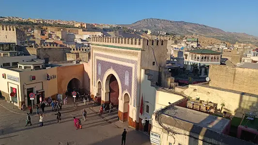Bab Bou Jeloud (Blue Gate), Fes, Morocco