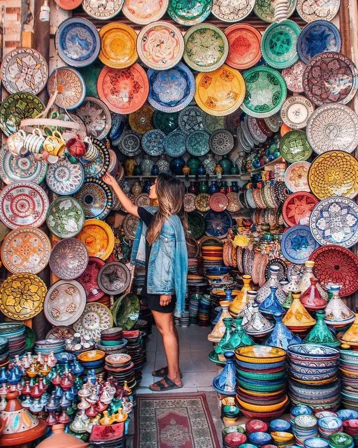 The souks, Marrakech, Morocco