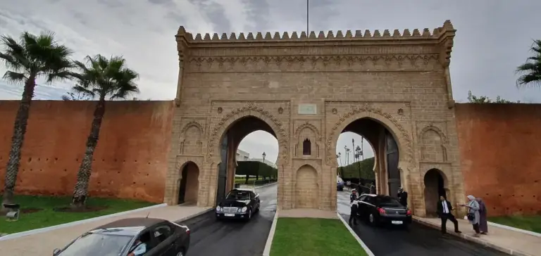 Royal Palace (exterior), Rabat, Morocco