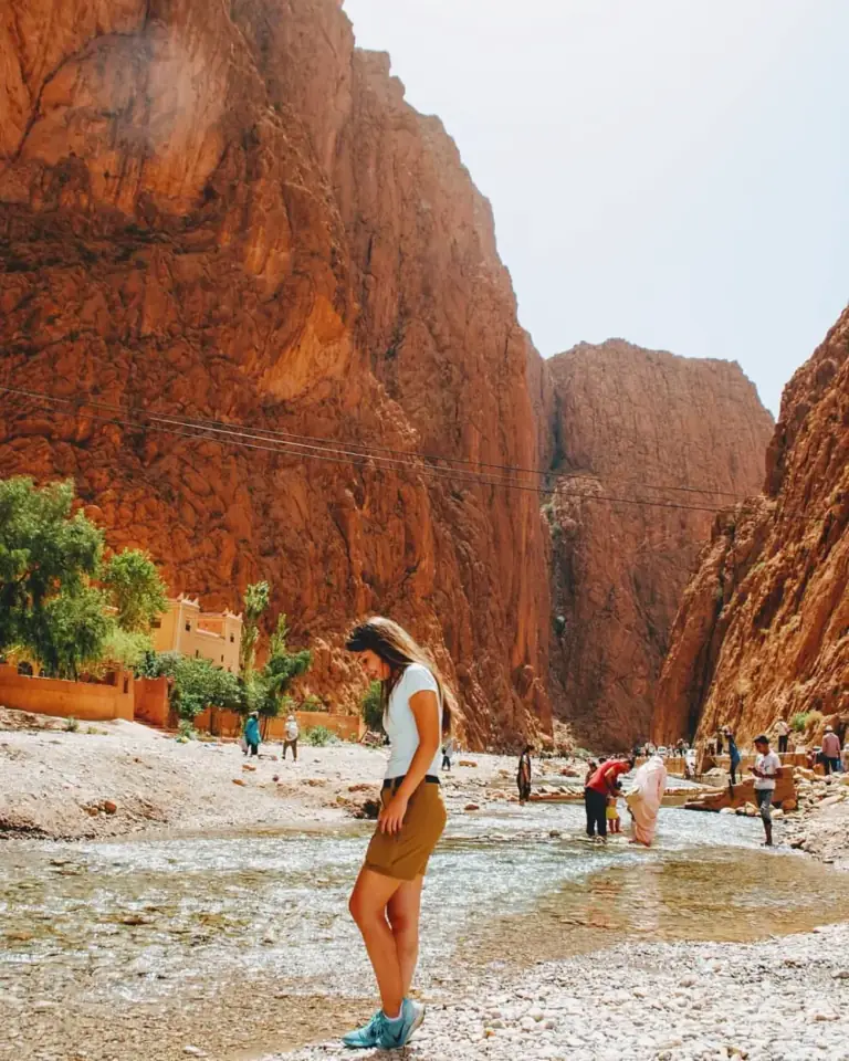 Todra Gorge, the Sahara Desert, Morocco